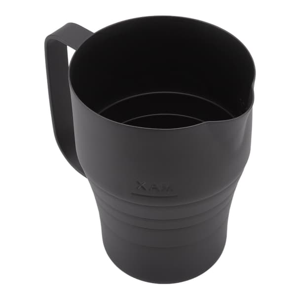 Mælkeskummerkop i rustfrit stål med tilspidset tud, tyk kaffelattekop til hjemmebrug og kaffebar