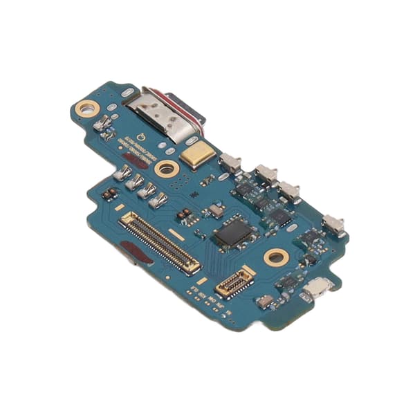 PCB USB-ladeport Dock-kontaktkort Flexkabel-erstatning for Samsung S22 Ultra 5G S908U US-versjon