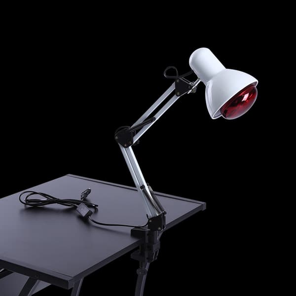 Skrivebords elektrisk infrarød lys varmeterapi lampe kroppsmuskel smertelindring behandlingsenhet EU-plugg 220V