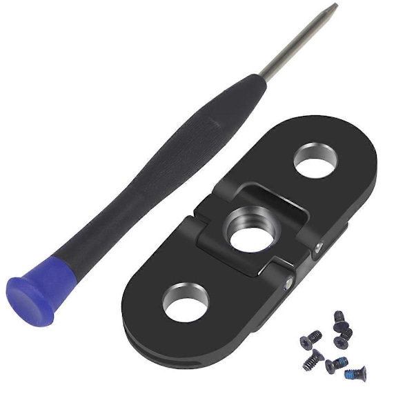 Metal Finger Tripod Mount Adapter Dobbelt Port 1/4 Gevindhul Base