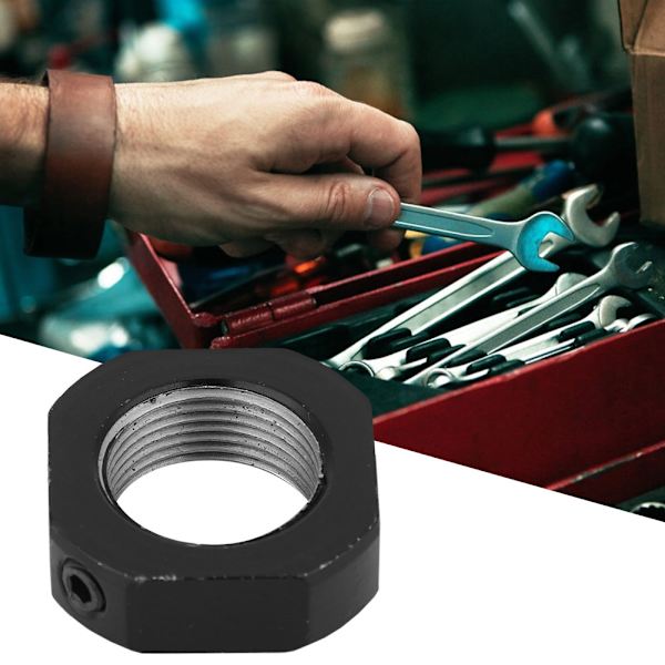 1 stk høy nøyaktighet innebygd messingpute metalllåsemuttere for kuleskruetilbehør (M15x1mm)