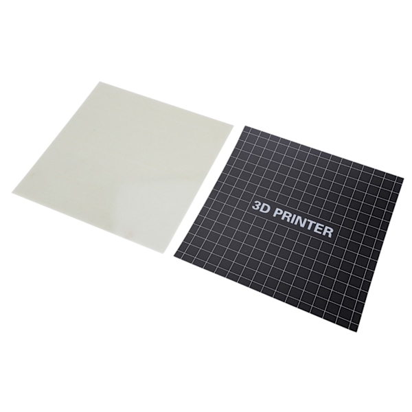 3D-skrivare avtagbar glasfiber värmebädd byggplatta klistermärke för Ender‑3 (220*220mm)