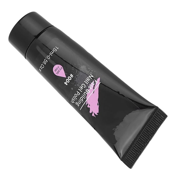UV-gel för smärtfri nagelbyggare, förlängning, akrylnaglar, UV-tips, lim, nakenrosa