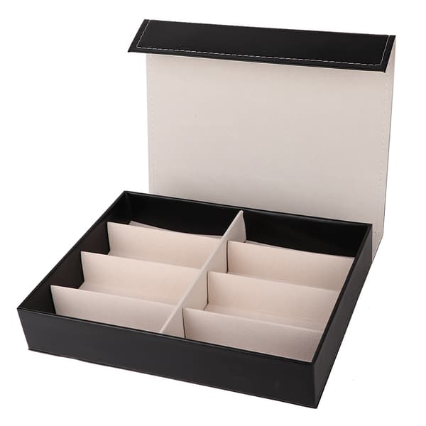 Delikat 8 Gitre Brilleboks Solbrille Organizer Brille Display Opbevaringsetuier