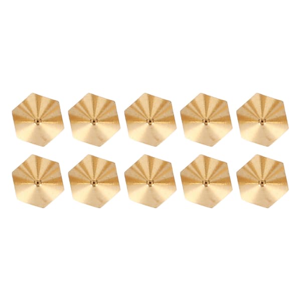 10 stk. 3D-printer messingdyser 0,4 mm MK8 til CR 10 Pro ekstruderingsspidser