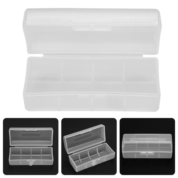 Vanntett 26650 Batterioppbevaringsboks - 2 STK