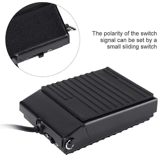 Universal pianopedal til elektronisk klaver og keyboard WTB-004 Elektrisk klaver Elektronisk orgel Sustainpedal Holdbar metalskal