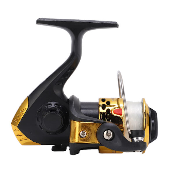 Fiskeri Spinningshjul Metal Spole 3BB Kuglelejer Metal Line Cup med 40M NO.6 LineGolden Fiskehjul med Line