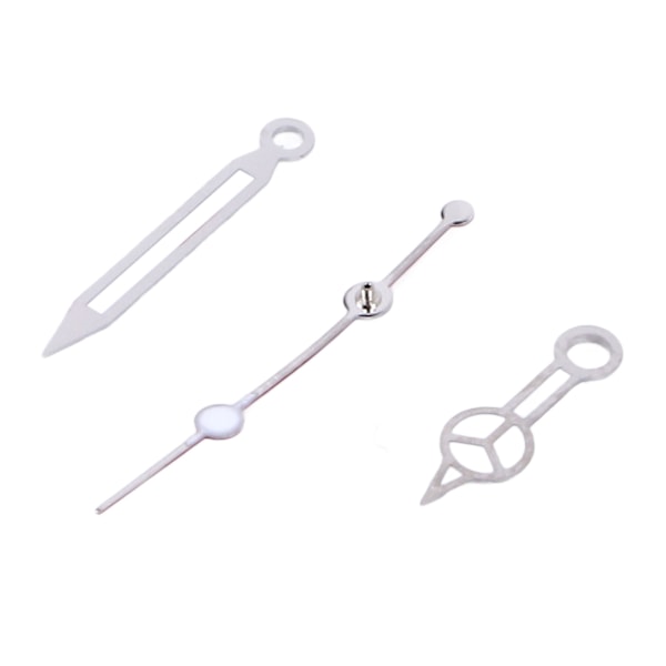 3 st Luminous Watch Hands för 3135 Rörelse Metall Timme Minut Sekund Watch Pointer för Watch Movement Reparation Modifikation Delar 116622 Röd