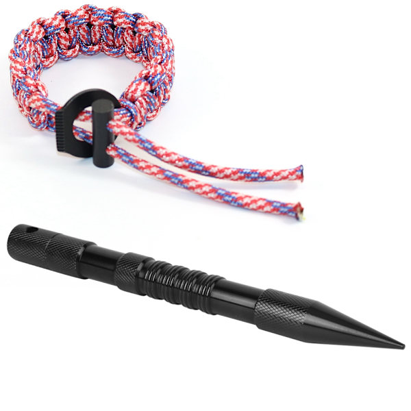 Paracord-piikki-neula rannekoru DIY-punontatyökalut alumiiniset sidontasaumat Tarvikkeet