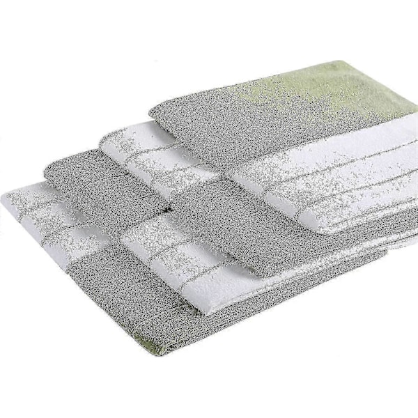 Mikrofiber Kjøkkenhåndklær - Superabsorberende. Myke og ensfargede oppvaskhåndklær. 8 stk.
