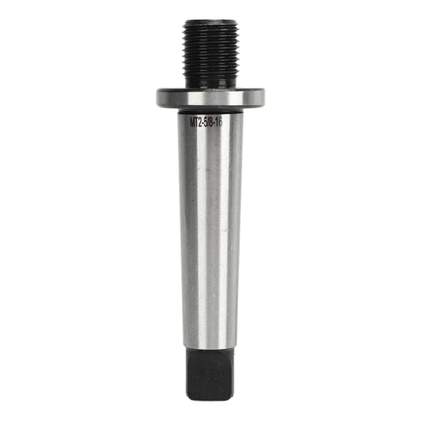 MT2‑5/8‑16 Drill Chuck Arbor Manganstål Herdet Morse Taper Flat Tail Gjenge Drill Adapter