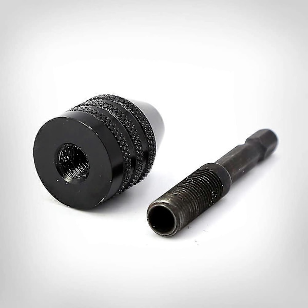 0,6-8mm Skruvdragare Chuck Nyckel Slagborr Chuck Frigöringsborr Adapter 1/4\" Hex Skaft