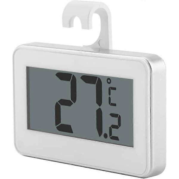 Kjøleskapstermometer, LCD Digitalt Kjøleskapstermometer med Justerbart Stativ og Magnet, -20 til 60 (-4F til 140F)