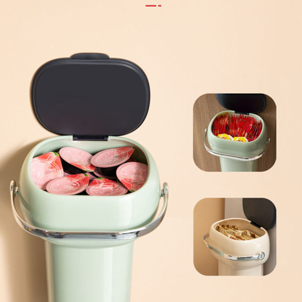 Paper Cup Dispenser Seinälle Asennettava Monitoiminen Suuri Kapasiteetti Universaali Vetotyyppinen Kupinpidike Kannettavalla Kahvalla Vihreä