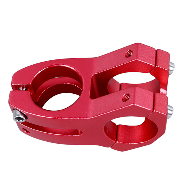 31,8 mm cykelstyr, mountainbike styr, kort styr, passer til de fleste cykler, racercykler, BMX, Fixie Gear, cykling, aluminiumlegering, rød