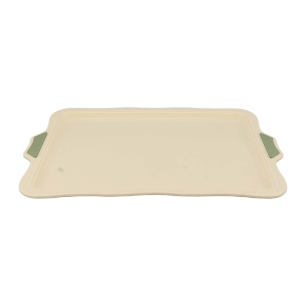 Silikon Bakeplate Non Sticky Multifunksjonell DIY Flat Base Kakeplate for Hjemmet