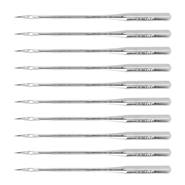 100 st symaskiner nålar bärbara hushåll gammaldags metall symaskin nålHAx1-90/14