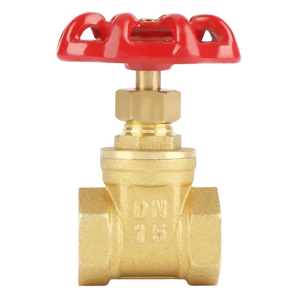 DN15 Messing Portventil BSPP G1/2 Roterende Sluseventil 232PSI for Vann Olje Gass