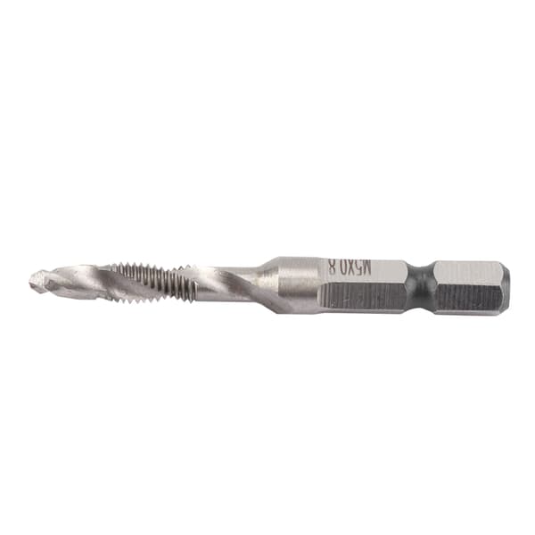 M5 HSS 1/4\" Hex Shank Bor & Gevindskærer Konisk Bor Power Tool Del