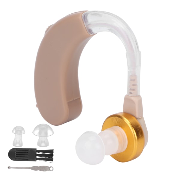 Ældre ørelydforstærker Støjreduktion Blødt silikoneforstærket taleørehøreapparat