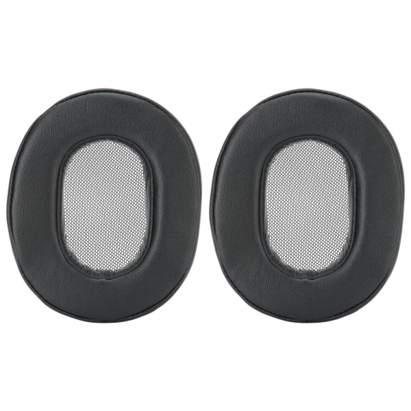 Ersättnings öronkuddar Cover Headsetkudde för Sony MDR1A 1ADAC hörlurar Svart