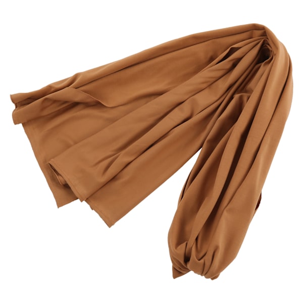 Nyfödd bebis stretch wrap silke poserings wrap spädbarn fotorekvisita för 0-3 månader gammal baby ljusbrun