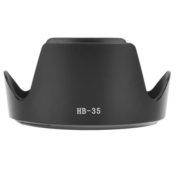 Modlysblænde til kameraobjektiv til Nikon AF-S VR 18-200mm f/3.5-5.6 objektiv - HB-35 ABS-materiale