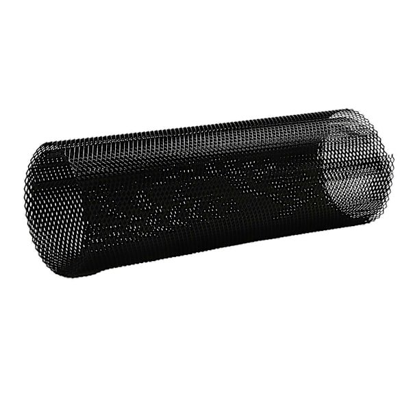 100X33CM Bil Grill Mesh Ark, Sortmalet Aluminium Legering Gitter