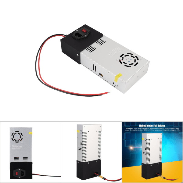 3D-printer reguleret strømforsyning til Ender-3 3PRO DC24V/15A Output AC110V/240V Indgang