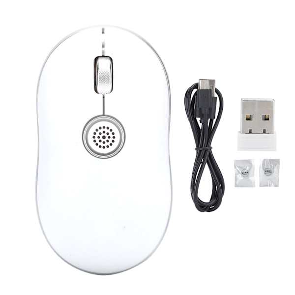 Trådlös mus 2.4G uppladdningsbar med aromaterapi Hem Mini kontor Notebook Laptop