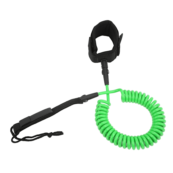 Surfboard Leash 10in Justerbar Ankelstrop Design Havvand TPU Rustfrit Stål Hardware Paddle Board LeashGrøn