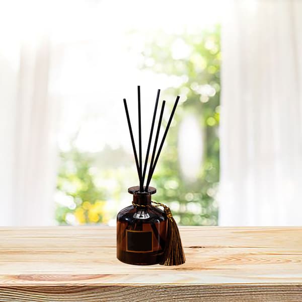50 ml Reed Diffuser Fjerner lugt Ildfri Diffuser Olie Naturlig Diffuser til kontoret
