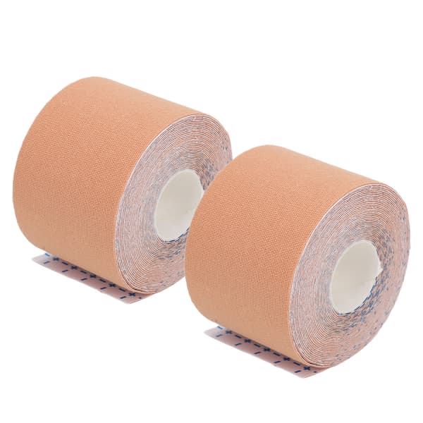 2 Ruller Graviditetsbelte Gravid Mage Støttebånd Elastisk Støtte Tape 5 meter