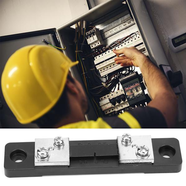 50A/100A strömförstärkare shuntmotstånd 75mV FL-2 för digital amperemeter analog mätare(50A)