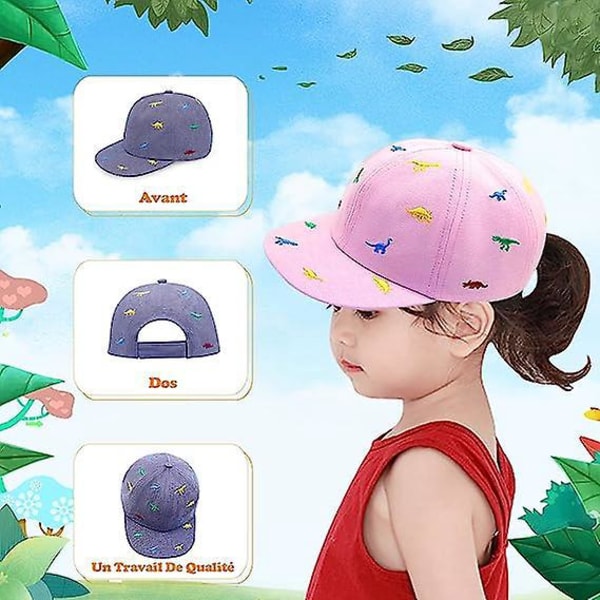 Klassisk justerbar baby för barn - Unisex cap för pojkar och flickor