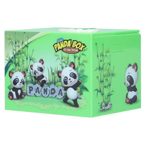 Spargris Valp Söt Stjäla Pengar Panda Barn Djur Elektrisk Sparbössa