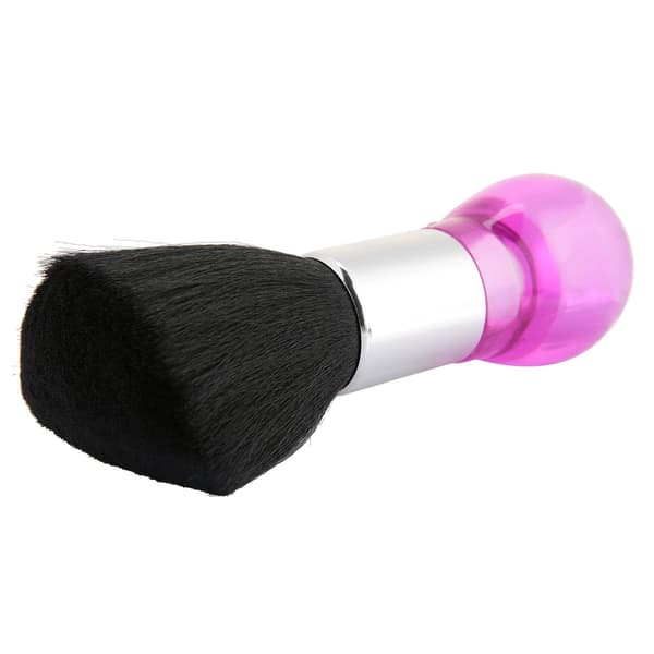 Hals- og ansiktsbørste Barberhårrensebørste Klippehårstylingverktøy (Rosa)