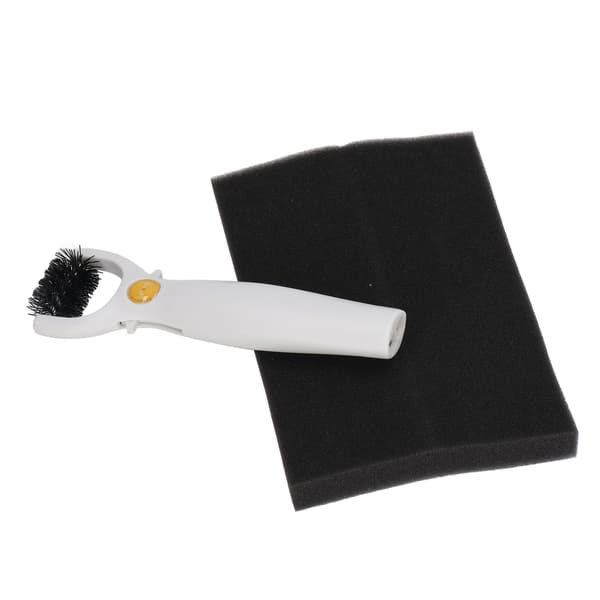 Stansebørste Luktfri Ergonomisk Håndtak Rustfritt Stål Plastmateriale Pregestansebørste for Scrapbooking Papirhåndverk