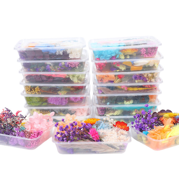 DIY-sett med tørkede blomster