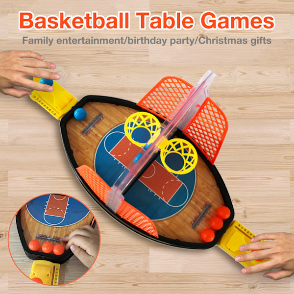 Finger Basketball Shooting Game Toy Desktop Table Basketball Games Set Funny 2 Players Sports Toy for Kids