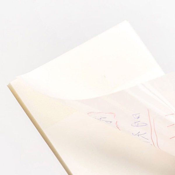Gennemsigtige Sticky Notes 50 ark 3x3in Vandtæt stærk klæbrighed Klar Sticky Notes til kontorstuderende Hjem