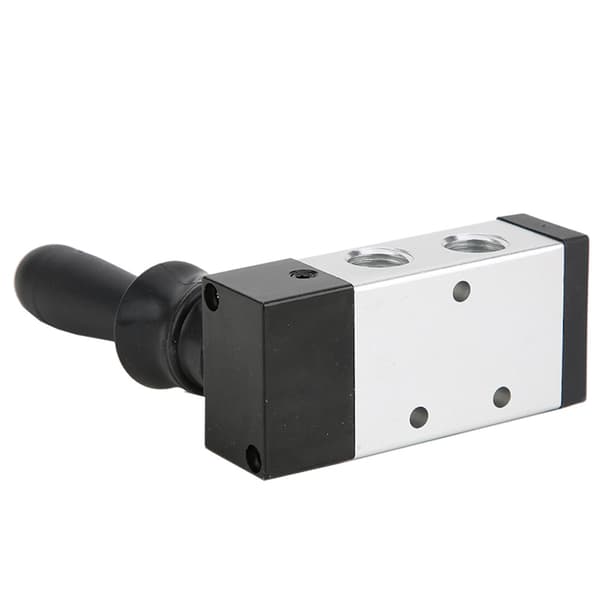Pneumatisk Manuel Styreventil 5 Porte 2 Positioner Håndgrebsventil 0~0,8Mpa (4H210-08)
