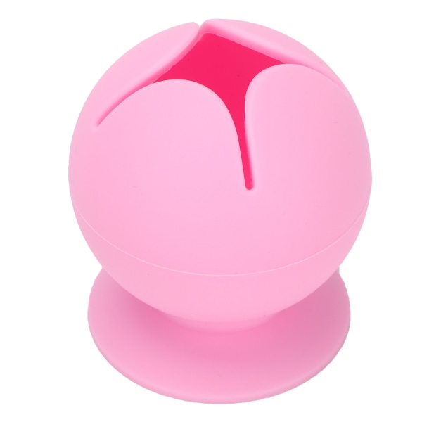 Skrapsamler Silikon sugekopp for oppsamling av avfall Vinylluking Desktop Oppbevaring Rosa