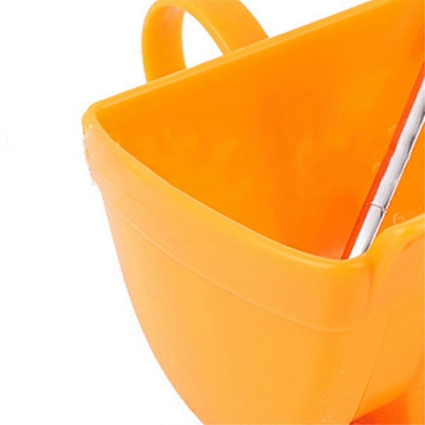 Kaffekopp Grävskopa Hink Kopp Med Spadesked Tekopp Orange