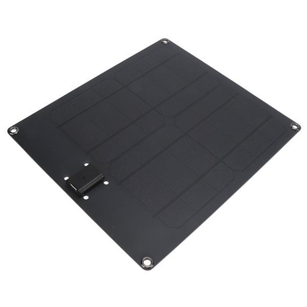 15W 5V Solcellepanel Solmonokrystallinsk Bærbar Siliciumopladerplade til Mobiltelefon Powerbank Udendørs Vandreture Camping