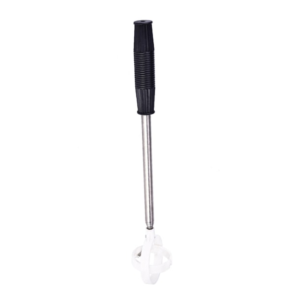 Praktisk Golf Picker Teleskopisk Antenne Ball Pick-up Tool Device Retriever Scoop (hvid)