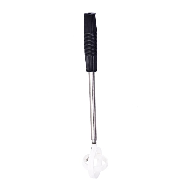 Praktisk golfplukker teleskopisk antenne ball pick up Tool Device Retriever Scoop (hvit)