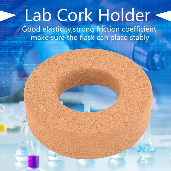 Laboratorie Syntetisk Kork Ringholder til Rundbundet Kolbe (100mm)
