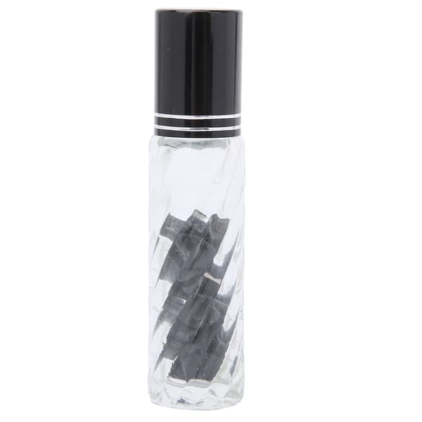 Eterisk olja Rollerflaska Resa Bärbar Roll on Flaskor Tillbehör för Hälsovård 10ml Obsidianboll